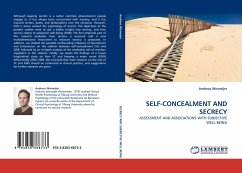 SELF-CONCEALMENT AND SECRECY