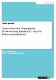 Vorsortieren der Eingangspost (Unterweisung Kaufmann / ¿frau für Bürokommunikation)