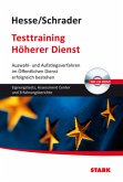 Testtraining Höherer Dienst, m. CD-ROM