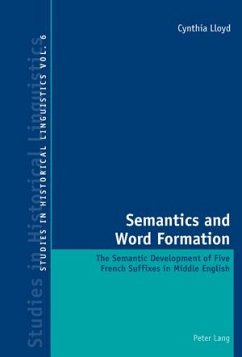 Semantics and Word Formation - Lloyd, Cynthia