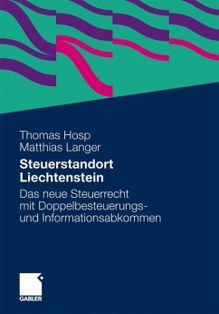 Steuerstandort Liechtenstein - Langer, Matthias;Hosp LL.M., Thomas