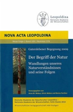 Cover Der Begriff der Natur