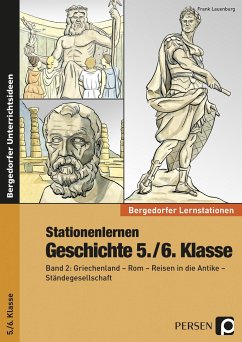 Stationenlernen Geschichte 5./6. Klasse, Band 2 - Lauenburg, Frank;Brätsch, Kirsten