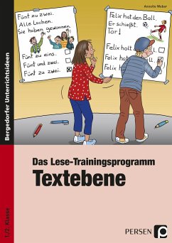 Das Lese-Trainingsprogramm: Textebene - Weber, Annette