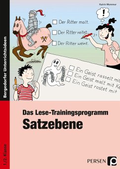 Das Lese-Trainingsprogramm: Satzebene - Wemmer, Katrin