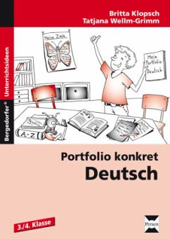 Portfolio konkret: Deutsch - Klopsch, Britta;Wellm-Grimm, Tatjana