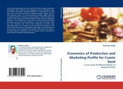 Economics of Production and Marketing Profile for Cumin Seed - Singh, Narendra