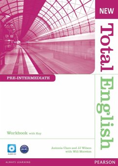 New Total English Pre-Intermediate Workbook with Key and Audio CD Pack - Moreton, Will