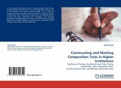 Constructing and Marking Composition Tests in Higher Institutions
