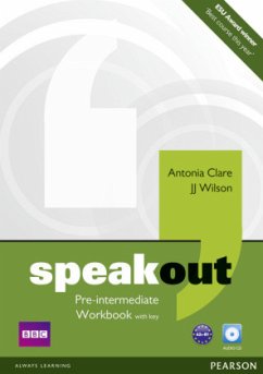 Pre-intermediate, Workbook w. Key and Audio-CD / Speakout