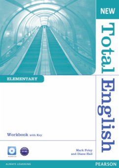 Workbook, w. Key and Audio-CD / New Total English, Elementary