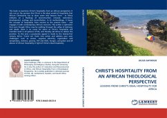 CHRIST'S HOSPITALITY FROM AN AFRICAN THEOLOGICAL PERSPECTIVE