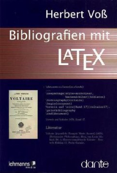 Bibliografien mit LaTeX - Voß, Herbert