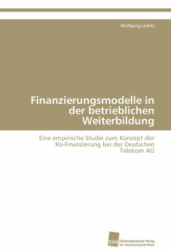 Finanzierungsmodelle in der betrieblichen Weiterbildung - Lobitz, Wolfgang