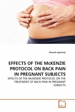 EFFECTS OF THE McKENZIE PROTOCOL ON BACK PAIN IN PREGNANT SUBJECTS - Ayanniyi, Olusola