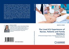 The Lived ICU Experiences of Nurses, Patients and Family Members - CYPRESS, BRIGITTE