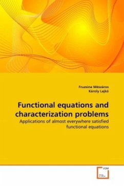 Functional equations and characterization problems - Mészáros, Fruzsina;Lajkó, Károly