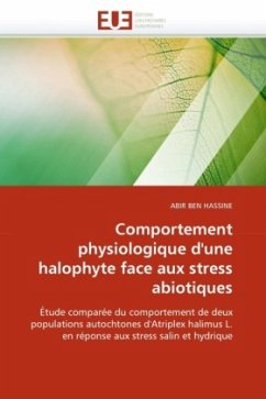 Comportement Physiologique d'Une Halophyte Face Aux Stress Abiotiques - BEN HASSINE, ABIR