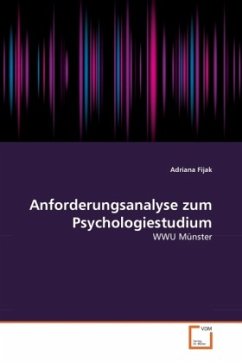 Anforderungsanalyse zum Psychologiestudium