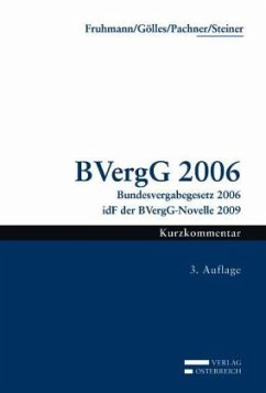Cover BVergG 2006