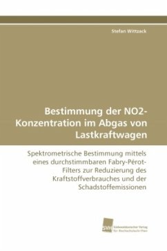 Cover Bestimmung der NO2-Konzentration im Abgas von Lastkraftwagen