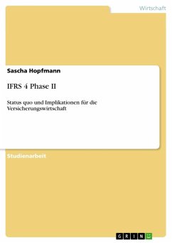 IFRS 4 Phase II - Hopfmann, Sascha