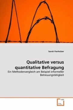 Qualitative versus quantitative Befragung