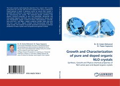 Growth and Characterization of pure and doped organic NLO crystals - Mohamed, M. G.;Sagayaraj, Pappu