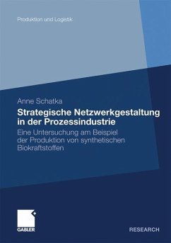 Strategische Netzwerkgestaltung in der Prozessindustrie - Schatka, Anne