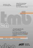 "Projektbegleitendes Öko-Controlling" - Ein Beitrag zur ausgewogenen Bauprojektrealisierung beispielhaft dargestellt anhand von Tunnelbauprojekten "Projektbegleitendes Öko-Controlling" - Ein Beitrag zur ausgewogenen Bauprojektrealisierung beispielhaft dargestellt anhand von Tunnelbauprojekten