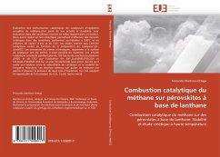 Combustion catalytique du méthane sur pérovskites à base de lanthane - Martinez-Ortega, Fernando