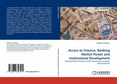 Access to Finance, Banking Market Power and Institutional Development - El- Hawary, Dahlia