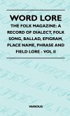 Word Lore - The Folk Magazine