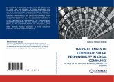 THE CHALLENGES OF CORPORATE SOCIAL RESPONSIBILITY IN LOCAL COMPANIES