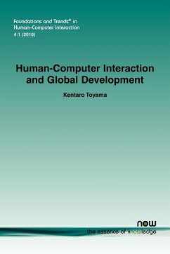 Human-Computer Interaction and Global Development - Toyama, Kentaro