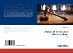 Analysis of International Arbitartion Rules - Nolte, Shasta