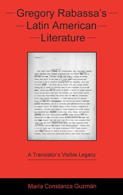 Gregory Rabassa's Latin American Literature - Guzmán, María Constanza