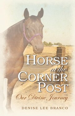 Horse at the Corner Post - Branco, Denise Lee