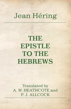 The Epistle to the Hebrews