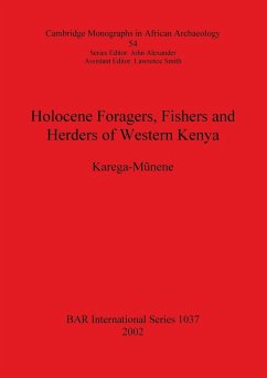Holocene Foragers, Fishers and Herders of Western Kenya - Karega-M¿nene