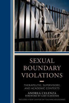 Sexual Boundary Violations - Celenza, Andrea