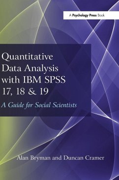 Quantitative Data Analysis with IBM SPSS 17, 18 & 19 - Bryman, Alan; Cramer, Duncan