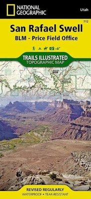 San Rafael Swell Map [Blm - Price Field Office] - National Geographic Maps