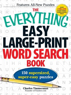 The Everything Easy Large-Print Word Search Book - Timmerman, Charles
