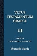 Vetus Testamentum Graece Iii 3/3 Konstantin Von Tischendorf Author
