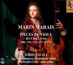 Pieces De Viole Des Cinq Livres - Savall/Smith/Koopman/Coin/Gallet