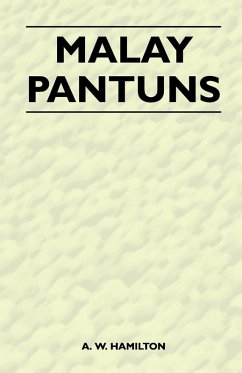 Malay Pantuns - Hamilton, A. W.