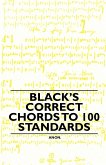 Black's Correct Chords to 100 Standards