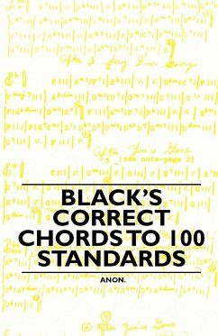 Black's Correct Chords to 100 Standards - Anon