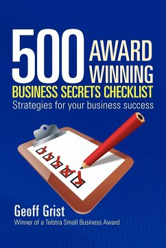 500 AWARD WINNING BUSINESS SECRETS CHECKLIST